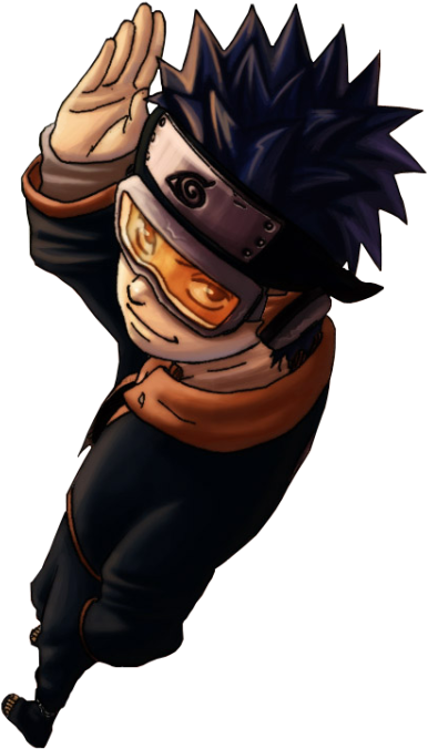 Basic Information - Obito And Kakashi (400x702), Png Download