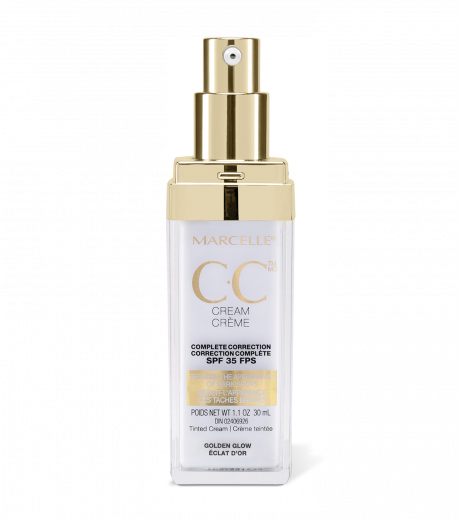 Marcelle Cc Cream Spf 35 Complete Correction Golden (460x521), Png Download