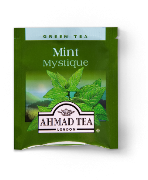 20 Foil Teabags - Ahmad Tea Lemon Vitality (350x392), Png Download