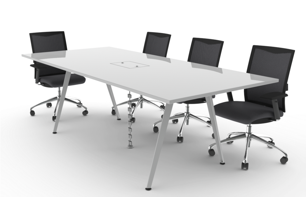 Meeting Table - Office Conference Table Png (1000x666), Png Download
