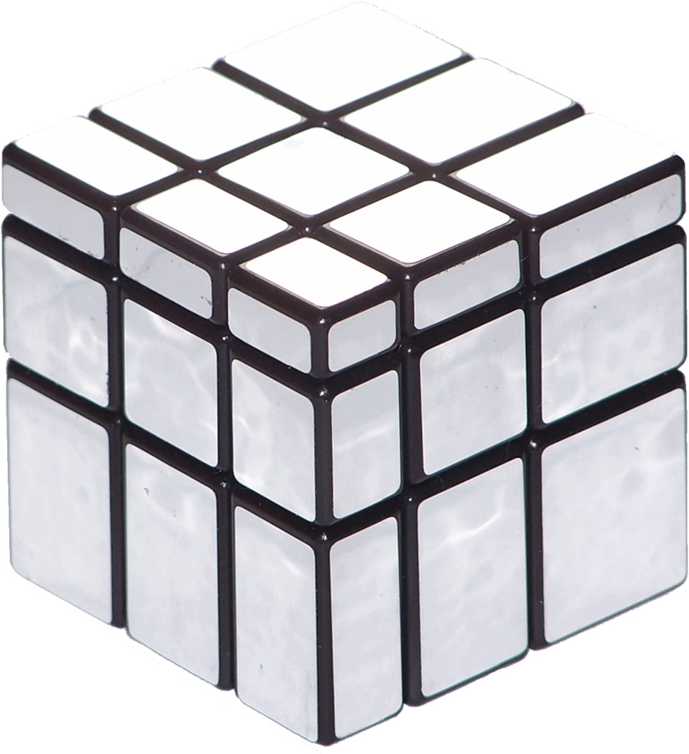 Jumbled Mirror Cube (1200x1200), Png Download