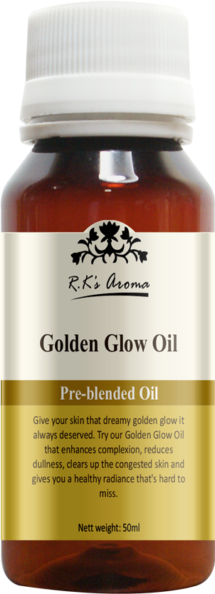 Golden Glow - Carrier Oil (1100x1100), Png Download