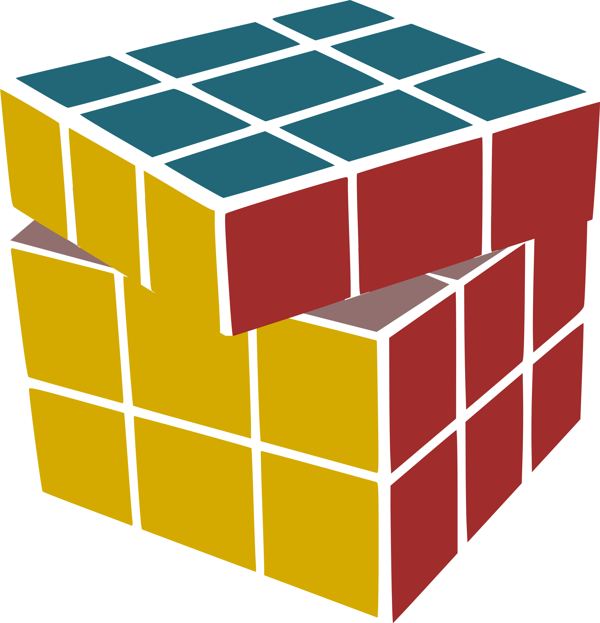 Rubik's Cube Png Image - Rubik Png (693x720), Png Download