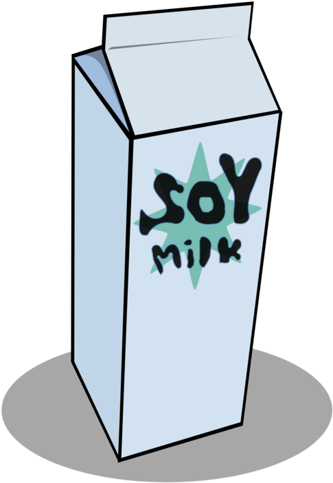 Soy Milk Milk Carton Kids Computer Icons - Milk Carton Clip Art (530x750), Png Download