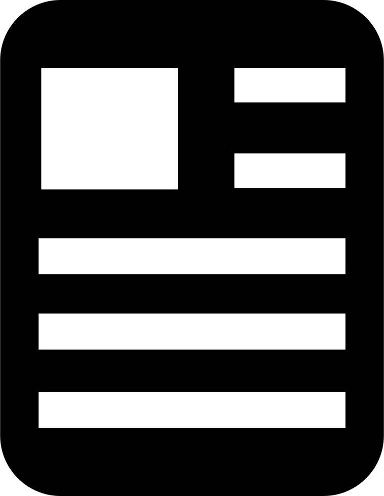 Png File Svg - Table Of Content Icon (758x980), Png Download