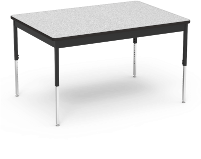 6800 Series 42" X 60" Adjustable Durable And Stylish - Table (400x400), Png Download
