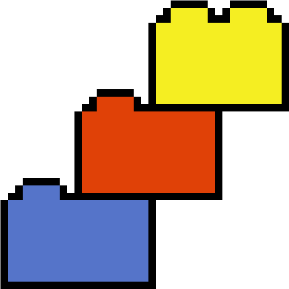 Lego Block - Pixel Art Lego Block (645x660), Png Download