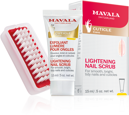 Lightening Nail Scrub - Mavala Nail Buffer Kit (572x500), Png Download