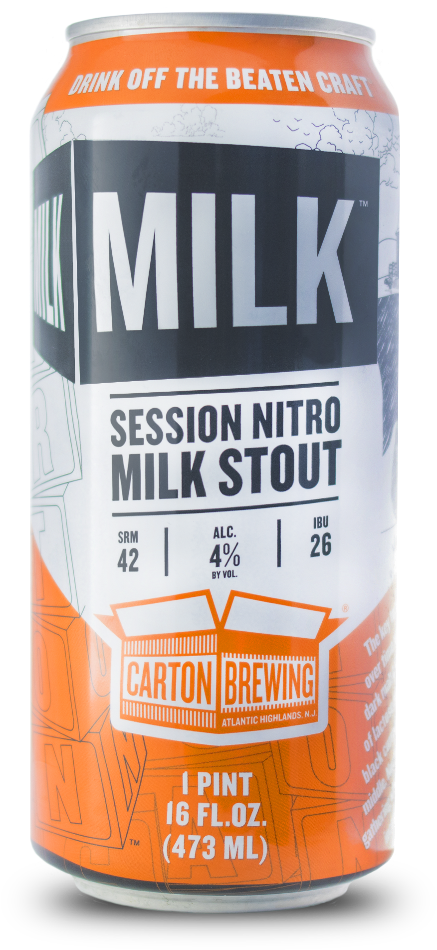 Carton Of Milk - Carton Brewing (1980x1979), Png Download