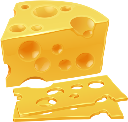 Cheese Food Clips, Clip Art Pictures, Art Images, Food - Cheese Clipart (500x481), Png Download