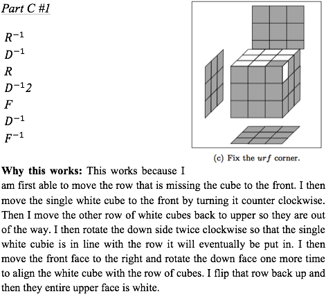 You - Rubik's Cube Algebra (487x451), Png Download