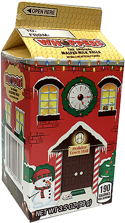 Whoppers Malted Milk Balls Holiday - Whoppers Malted Milk Balls, The Original - 3.5 Oz (500x500), Png Download