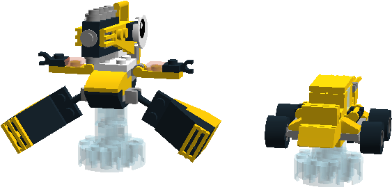 Wuzzo Fun Pack - Lego (1121x576), Png Download