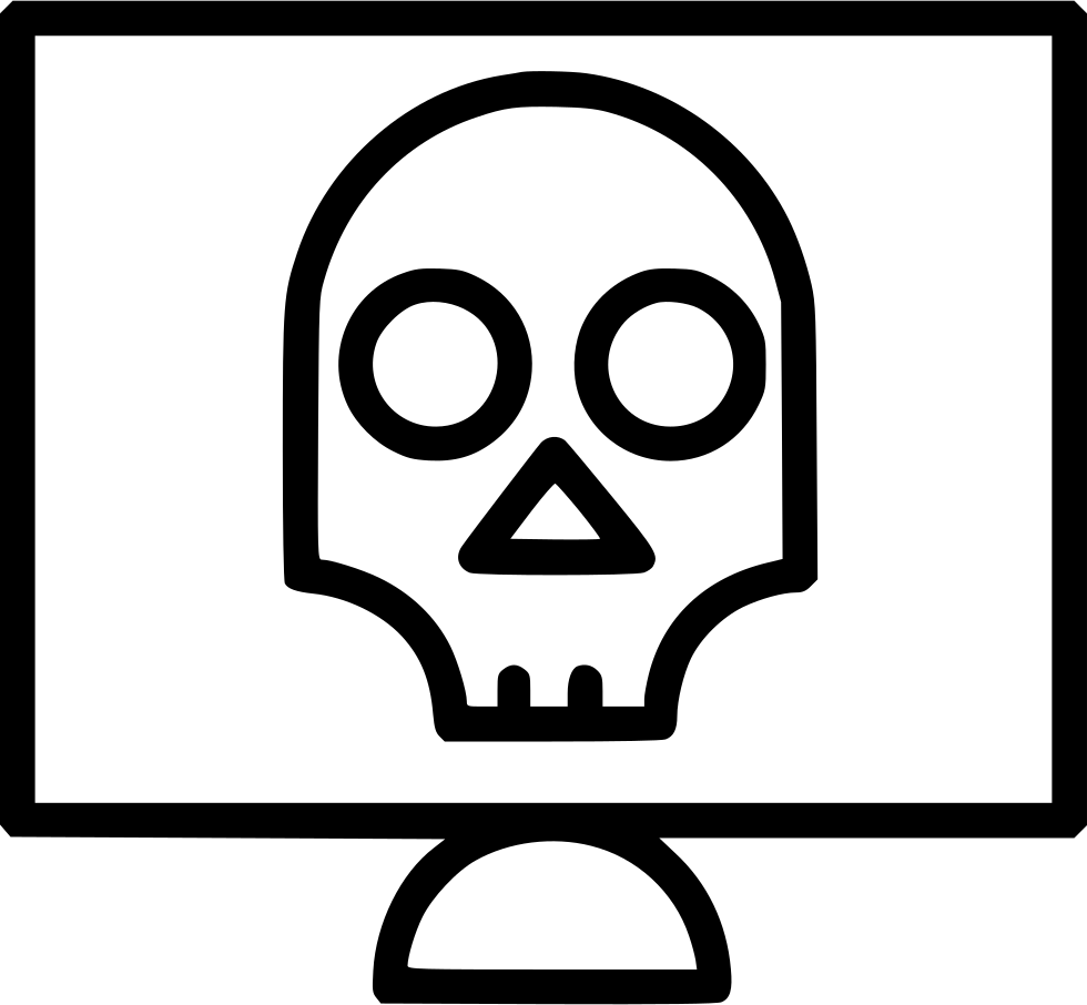 Error Lethal Virus Computer - Icon (980x906), Png Download