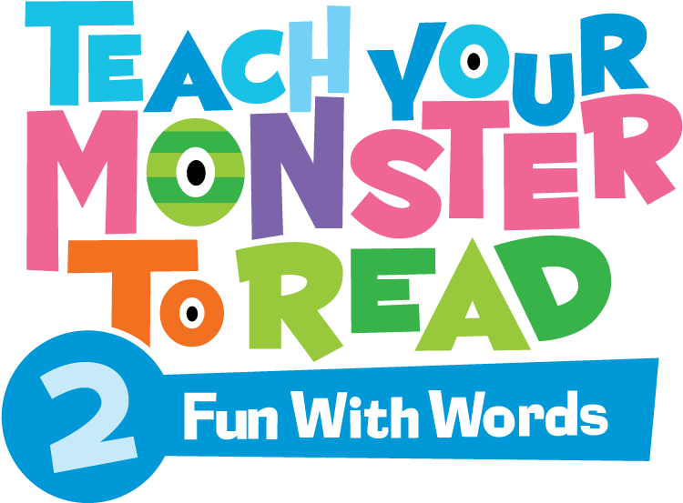 Fun With Words Logo On Transparent - Teach Your Monster To Read Hungry Beast (800x618), Png Download