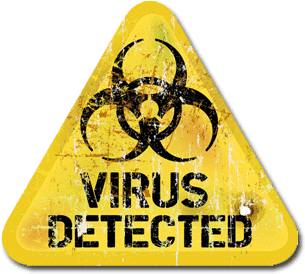 Trojan Horse Virus Logo (500x306), Png Download