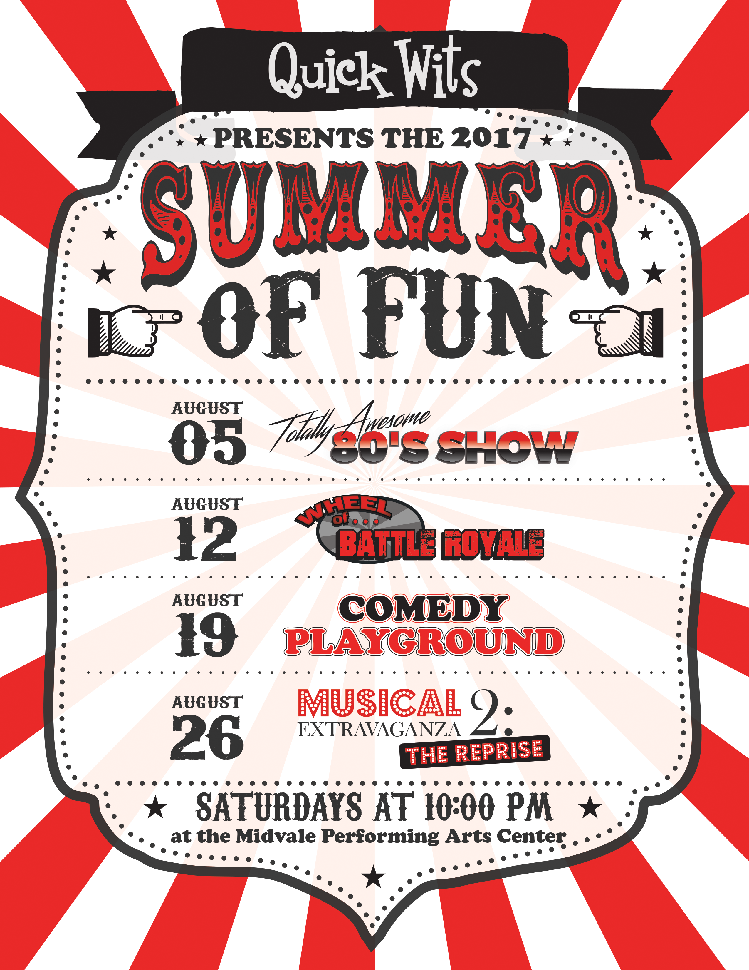 2017 Summer Of Fun 2 Png Color - Black Bull (2550x3300), Png Download