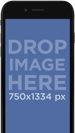 Black Iphone 6 Stock Photo Png With Different Background - Iphone 6 Template (640x480), Png Download