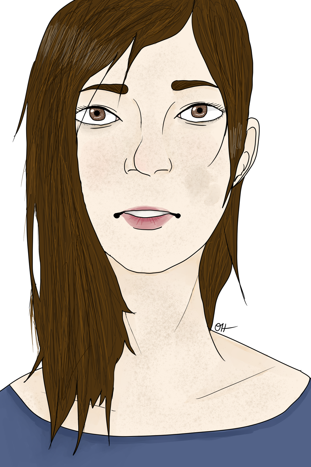♥︎smol Bean♥︎ - Sketch (1066x1600), Png Download