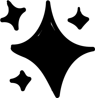 Doodle Stars Vector - Star Doodle Png (400x400), Png Download
