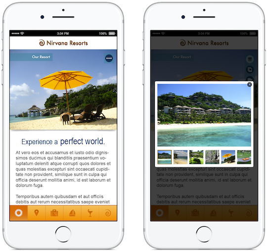 Obi Is A Universal Ios App Template Recommended For - Samsung Galaxy (615x525), Png Download