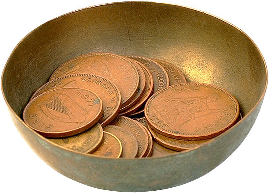 Coins Png Image - Gold (1100x818), Png Download