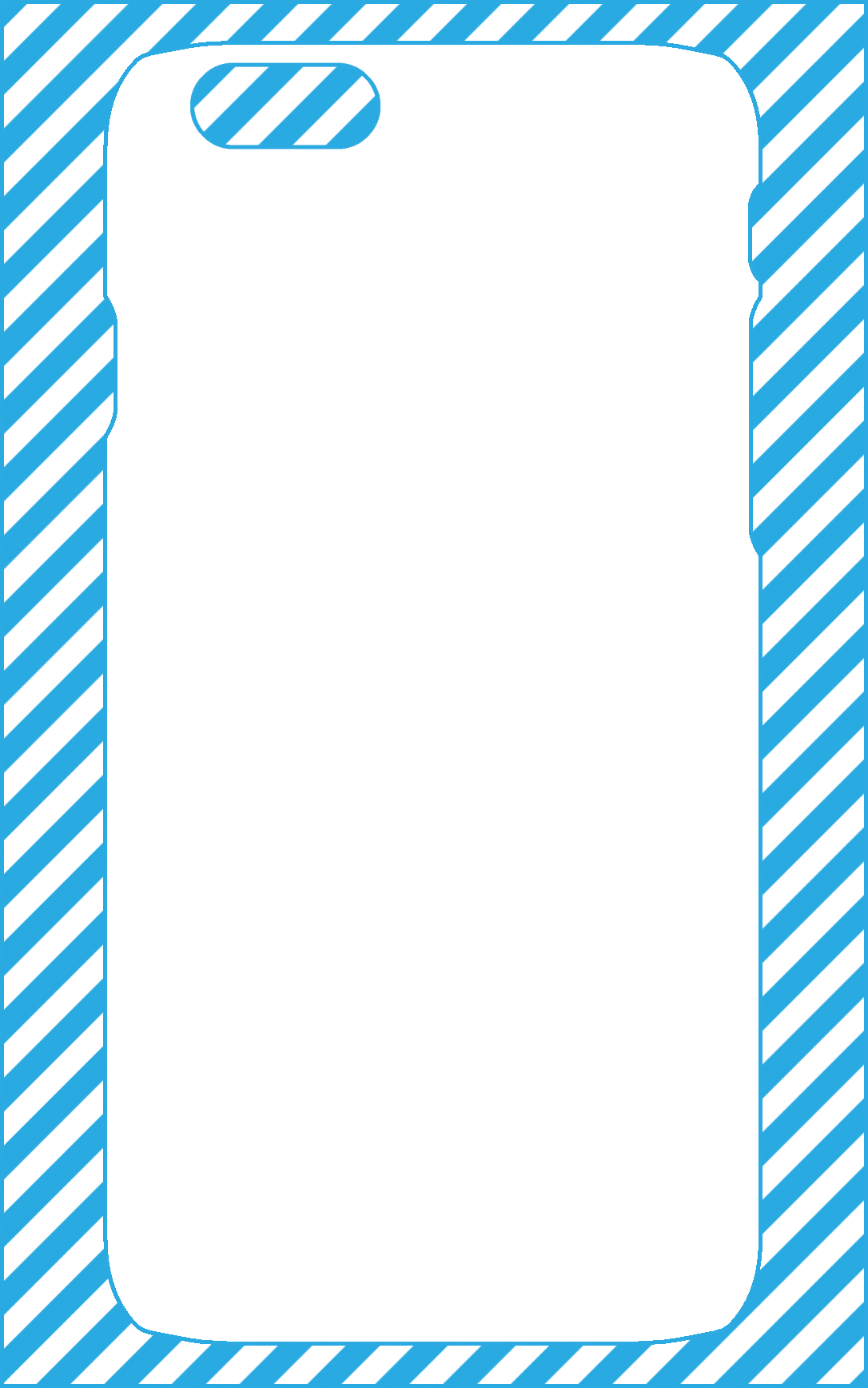 Iphone 7 Plus - Iphone 7 Printable Case (1086x1736), Png Download