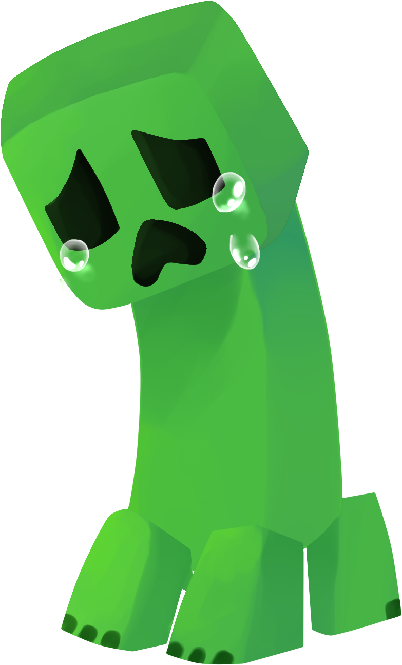 Image Library Stock Creeper Doodle By Stariaat On Deviantart - Sad Creeper (949x842), Png Download