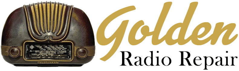 Golden Radio Repair Tube Radio Repair, Antique Radio - Antique Radio (800x244), Png Download