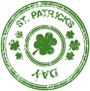 St Patrick's Day Circle - St Patricks Day Logo (400x400), Png Download