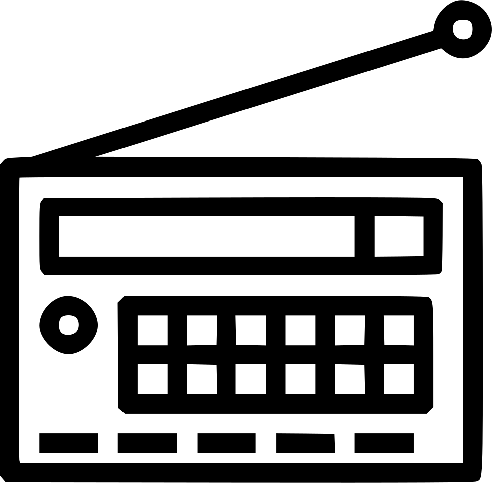Old Radio Vintage Player - Mobile Phone (980x962), Png Download