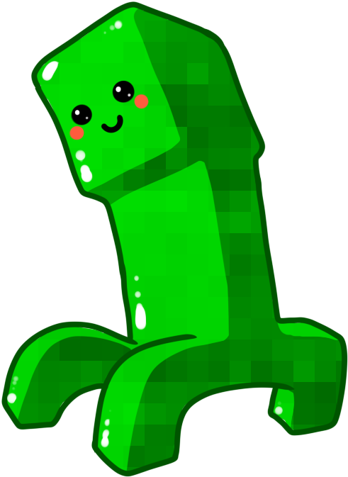 Clipart Free Download Chibi Creeper By Ronindude On - Statistics (600x750), Png Download