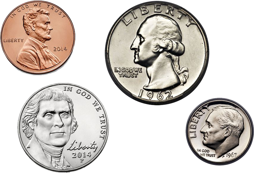 Silver Quarter (960x640), Png Download