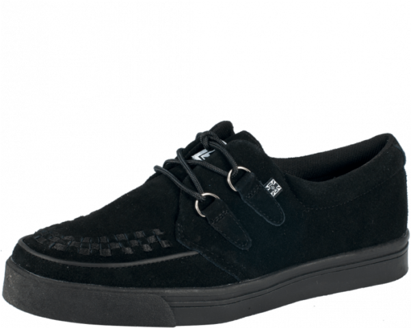 6480 Suede Creeper Sneakers - A6061 Suede Creeper Sneakers (600x600), Png Download