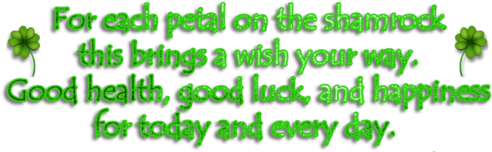 St Patricks Day Quotex Png - St Patrick's Day Quotes (725x217), Png Download