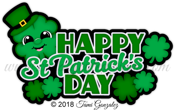 Happy St Patrick's Day Title - Saint Patrick's Day (600x600), Png Download