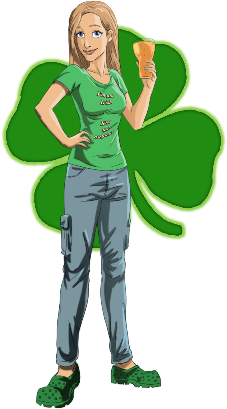 Alissa St Patrick's Day - Saint Patrick's Day (979x1447), Png Download