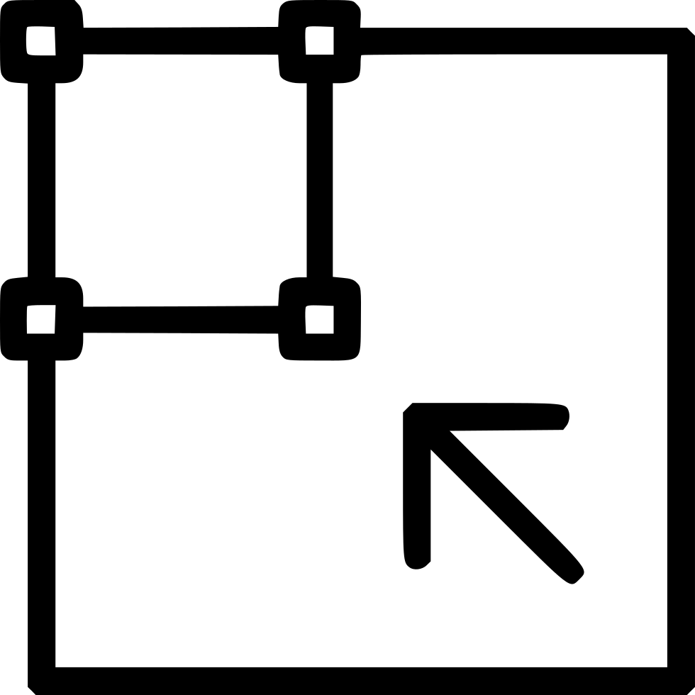 Tool Box Scale Small Arrow Comments - Cuadrado Icono (980x980), Png Download