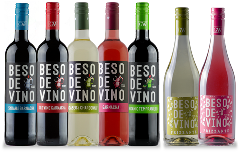 Beso De Vino (480x413), Png Download