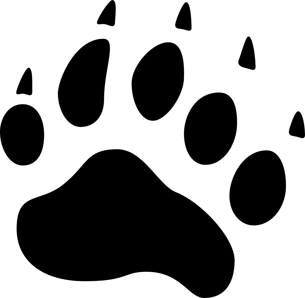 Bear Png Icon Free Jpg Transparent Library - Bear Paw Icon (980x958), Png Download