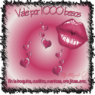 ¿qué Es Un Beso, ¿qué Significa, ¿cuándo Se Da - Besos Y Corazones Gif (400x400), Png Download