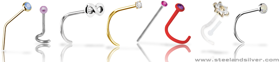 Cat Nosestud - Earrings (918x204), Png Download