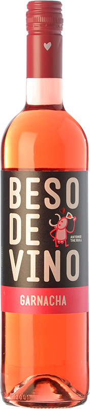 Beso De Vino Garnacha Rosé 2016 - Grandes Vinos Y Viñedos Beso De Syrah (177x800), Png Download