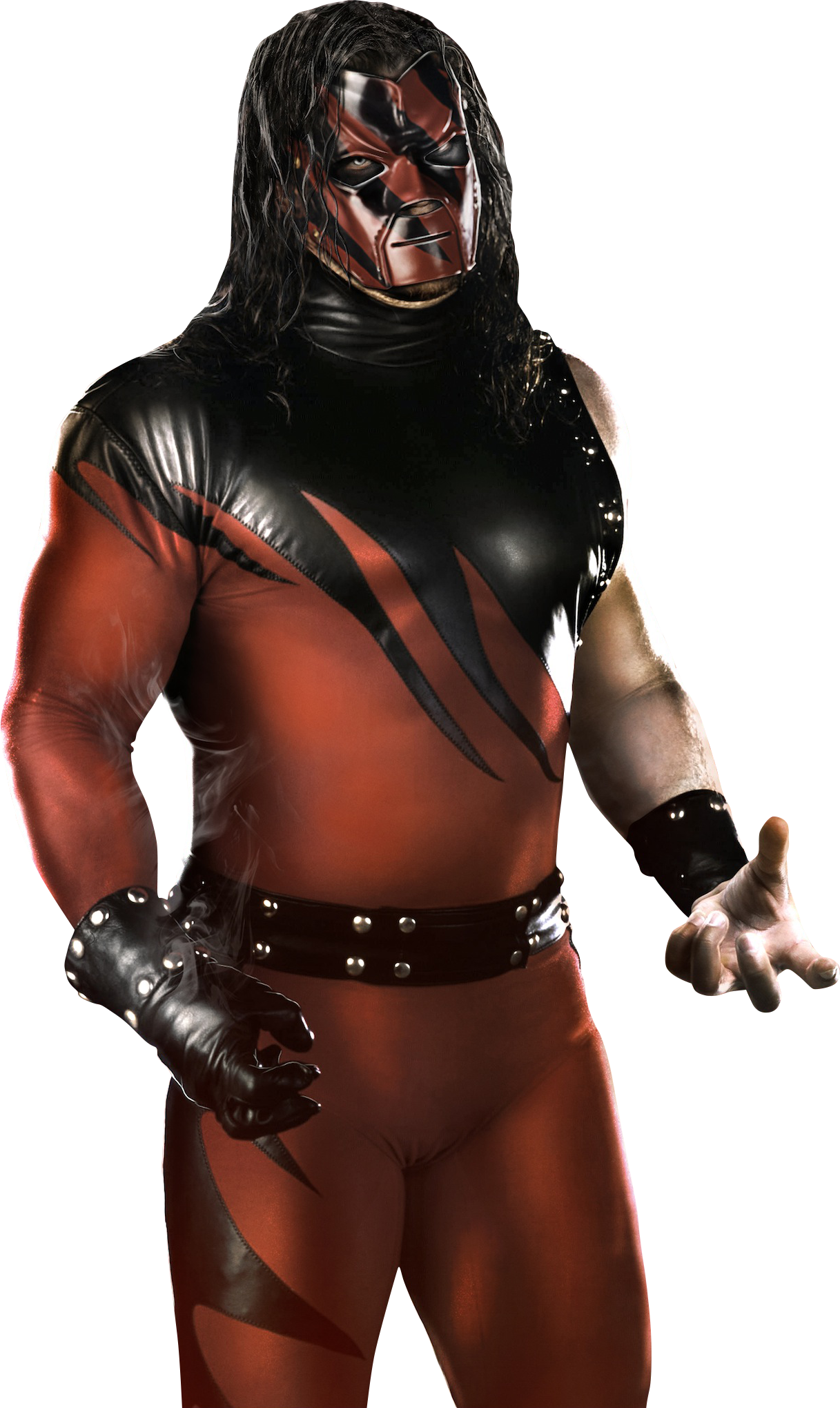 Kane Retro - Kane Wwe 2k14 (1217x2040), Png Download