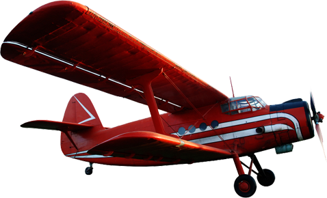 Angel Flight - Old Plane Transparent (478x290), Png Download