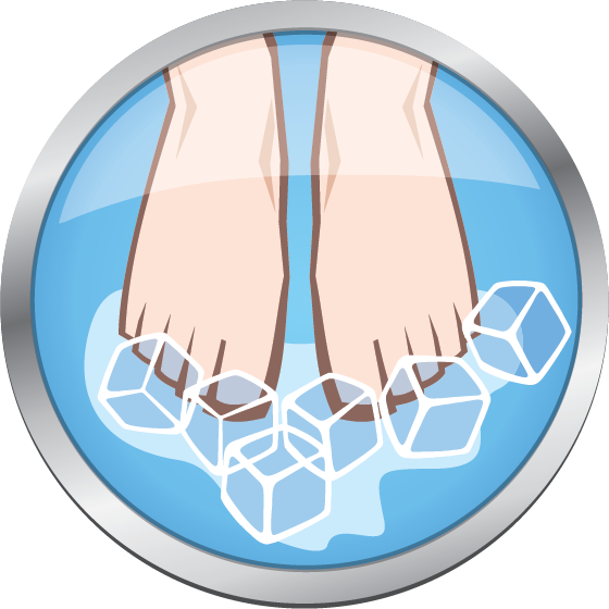Feet Art Free Cliparts - Cold Feet Clipart (560x560), Png Download