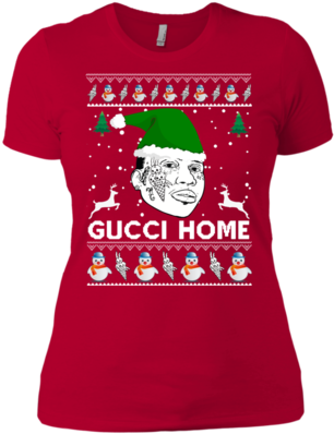 Gucci Mane Christmas Sweater - Shirt (400x400), Png Download