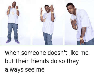 Friends, Gucci Mane, And Mfw - Gucci Mane Friends Meme (400x327), Png Download