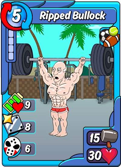 Ripped-bullock - Animation Throwdown Crack (450x600), Png Download