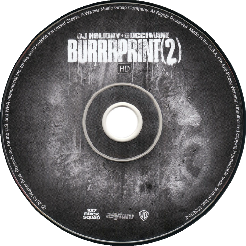 500 × 500 In Gucci Mane - Burrrprint 2 (500x500), Png Download